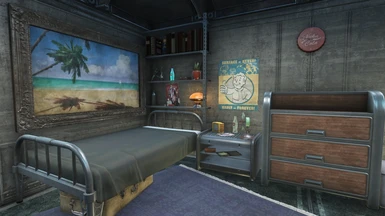 Overseer's quarters - bed