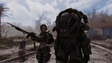 Nora and Power armor