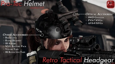 Pro-Tec Helmet - Retro Tactical Headgear