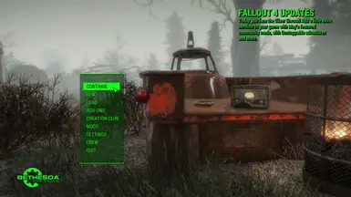 Looks menu fallout. Fallout 4 main menu Replacer. Broken vehicles Replacer Fallout 4.