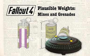 Plausible Weights MInes Grenades