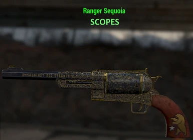 Ranger Sequoia Sights And Scopes with Vanilla and See Through Scopes Options
