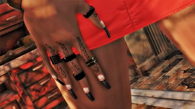 HN66s and Xazomns French Nails for FO4 - Fusion Girl Conversion