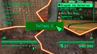 HUD Like Fallout 4 (NV) at Fallout New Vegas - mods and community