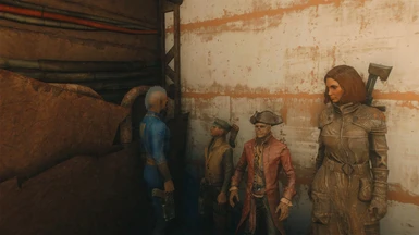 MacCready is still a little rat boy, he grew up in a cave on fungus and nibblets what do you want (5ft 10in Version)