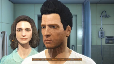 Deacon without his sunglasses