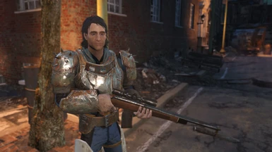 MacCready in Vault Suit and Metal Armor 2