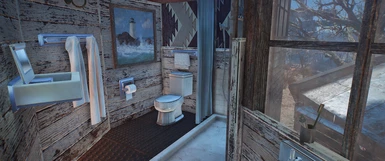 Player home bathroom
