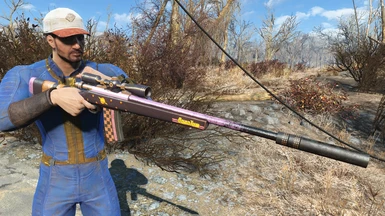 Hunting Rifle - Nuka Quantum Paint