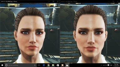 Original Left post texture mod right - little overcompressed cause original pic was 3 something mb and nexus refused it
