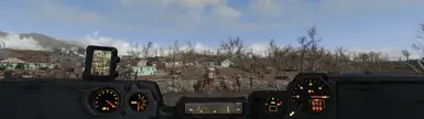 Full wide power armor HUD ... I feel narrowed somehow - It's compatible to power armor texture mods!
