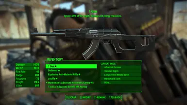 Handmade Rifle JU Skin Pack 1 at Fallout 4 Nexus - Mods and community