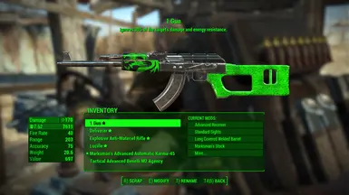 Handmade Rifle JU Skin Pack 1 at Fallout 4 Nexus - Mods and community