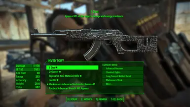 Handmade Rifle JU Skin Pack 1 at Fallout 4 Nexus - Mods and community