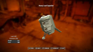 Heavy Lead Capacitor, Legendary Loot...