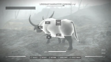 Legendary Longhorn Brahmin, re-spawning...