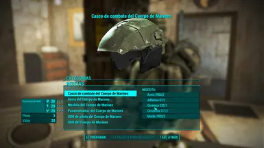 Central Química/UNSC - Equipamiento de Combate