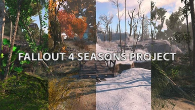 Fallout 4 Seasons - Grass - Trees - Plants - Snow - DELETED
