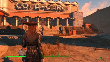 The friendly streets of Nuka Town . . .