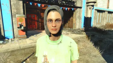 Sierra After (The Hair Color change is from a replacer I have)