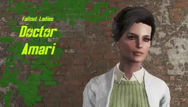 Fallout Ladies - Doctor Amari (HiPoly) Replacer and Face Preset by LamaKreis