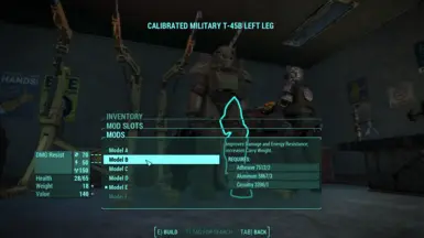 Power Armor Immersive Carry Weight
