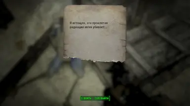Example of translate in pip-boy menu 2