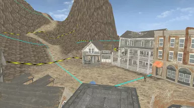 0.1a View of trail from Valley Town to hills