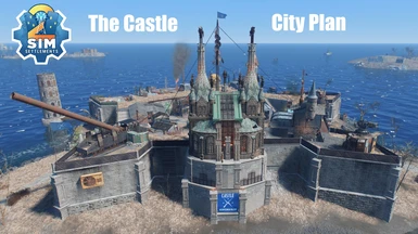 Minutemen Castle Command - Sim Settlements 2 City Plan Contest March 2022
