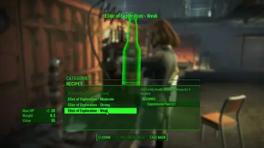 Elixir of Exploration at Fallout 4 Nexus - Mods and community