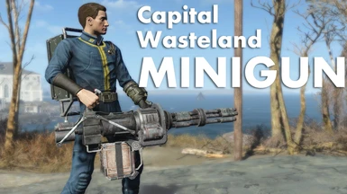 Capital Wasteland Minigun