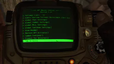 for version 3.0, the option to have Charisma limit how many companions you can recruit.