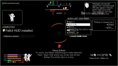 Fallout New Vegas - A FallUI HUD layout at Fallout 4 Nexus - Mods