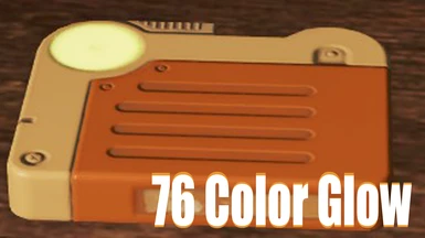 76 Glow map color