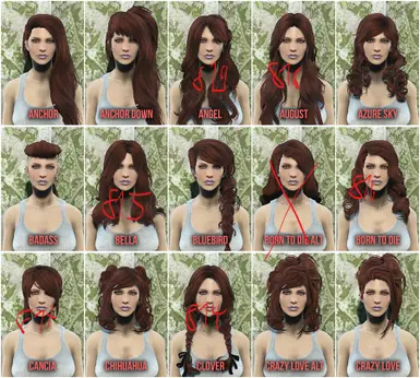 UsedFemaleHairEnd