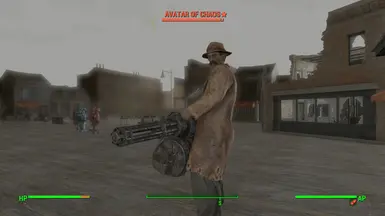 You can't have his gun!