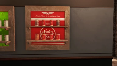 Nuka Cola Can Wall Display