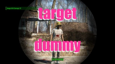 Target Dummy for damage testing