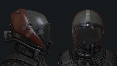 Red Flight Helmet WIP