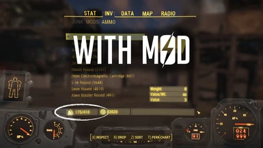 Carry More with Power Armor With Mod