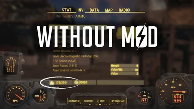 Carry More with Power Armor Without Mod