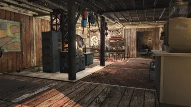 Diamond City HomePlate. Player Home Survival Build. (No Mods Just