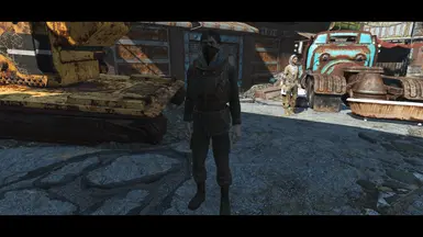 Diamond City Outskirts - Caravan Guard