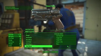 Fallout Cheats REWORKED