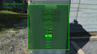 HV Transformer Config - Line Setup