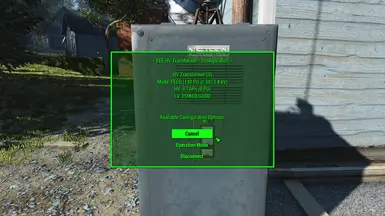 HV Transformer Config