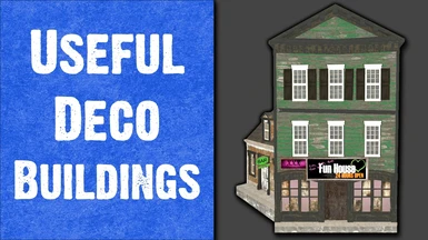 Useful Deco Buildings - Props that increase your stats (RU)