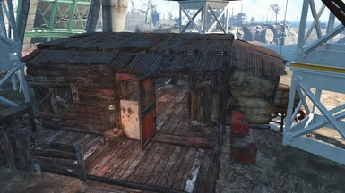 I kinda screwed up when I was doing some cleaning at their old shack...