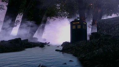 TARDIS in Sanctuary Creek