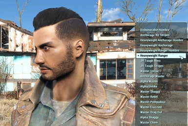 Charles Kim  Fallout 4 Character Creation Hair and Facial Hair